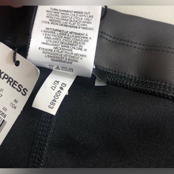 NWT!!! Express faux leather leggings | Large | Black - Picture 7 of 11